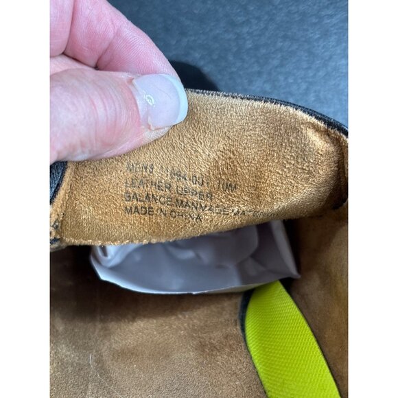 Florsheim Men's Midtown Black Leather Square Toe Slip-On Loafers 10 - Picture 7 of 7